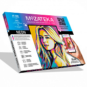 Алмазная мозаика по фото Mozateka Neon Наша игрушка DFM03 1